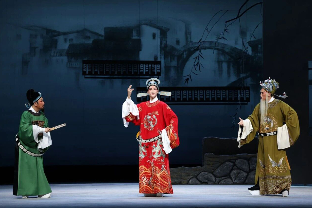今日开票｜浙越《胭脂》《梁祝》双戏连台，更有主演王静、郑森化空降直播间！